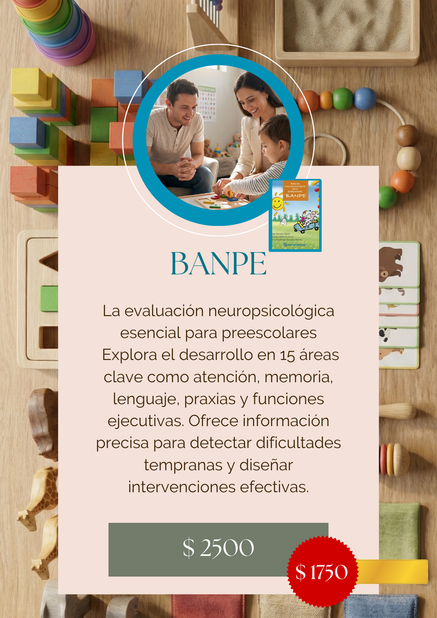 Evaluación Neuropsicológica Preescolares